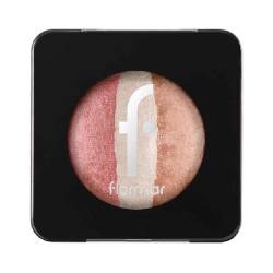 Fard de obraz Baked Blush-On No 53 Pinky Trio, 4g, Flormar