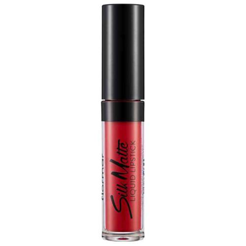 Ruj de buze lichid Silk Matte No 07 Claret Red, 4.5ml, Flormar