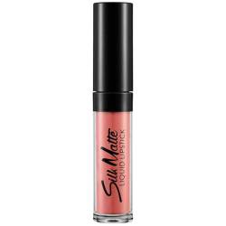 Ruj de buze lichid Silk Matte No 60 Peach Smoothie, 4.5ml, Flormar