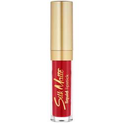 Ruj de buze lichid Silk Matte No 61 Red Kiss, 4.5ml, Flormar