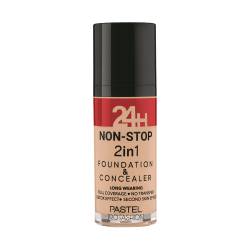 Fond de ten si corector 2in1 24h Profashion No. 602 Light Porcelain, 30ml, Pastel