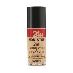 Fond de ten si corector 2in1 24h Profashion No. 604 Vanilla, 30ml, Pastel