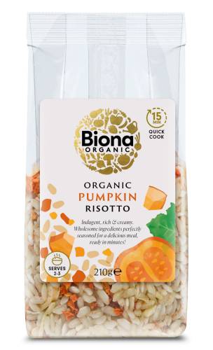 Risotto cu dovleac, eco-bio, 210 g, Biona