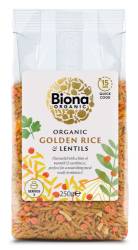 Orez auriu si linte, eco-bio, 250 g, Biona
