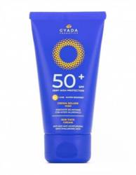 Crema SPF 50+ fata cu acid hialuronic, 50 ml, Gyada Cosmetics