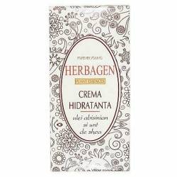 Crema hidratanta cu ulei abisinian si unt de shea, 100g - Herbagen