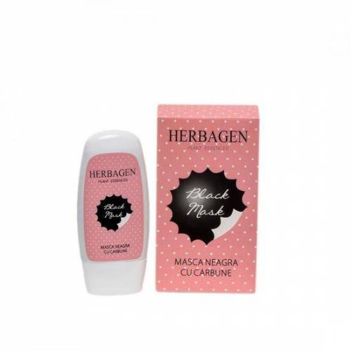 Masca neagra cu carbune, 50g - Herbagen