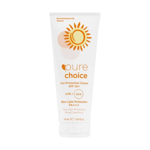 Crema de fata cu SPF 50+, 50ml, Pure Choice