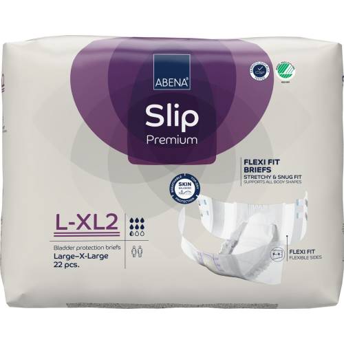 Scutece pentru adulti Premium Flexi Fit L-XL2 cu absorbtie 2900ml, 22 bucati, Abena