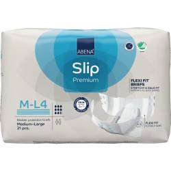 Scutece pentru adulti Flexi Fit Premium M-L4 cu absorbtie 3400ml, 21 bucati, Abena