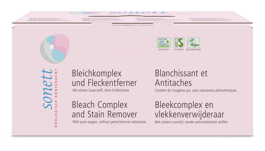 Complex inalbitor si pentru indepartarea petelor ecologic, 5 kg, Sonett