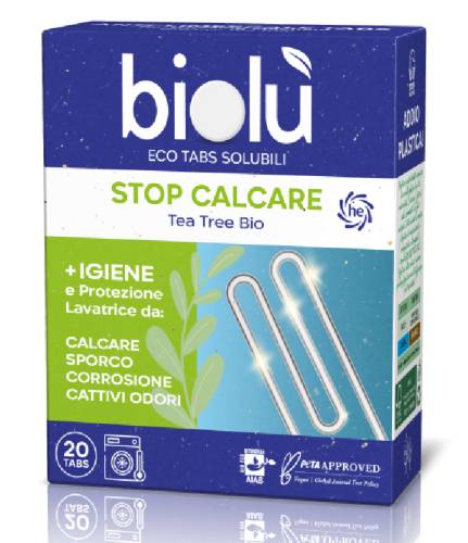 Tablete ecologice anticalcar cu tea tree, 20 bucati, Biolu