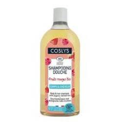 Gel de dus si sampon cu fructe de padure, eco-bio, 1000 ml, Coslys