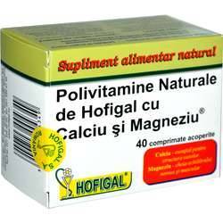 Polivitamine Calciu Magneziu 40cps - Hofigal
