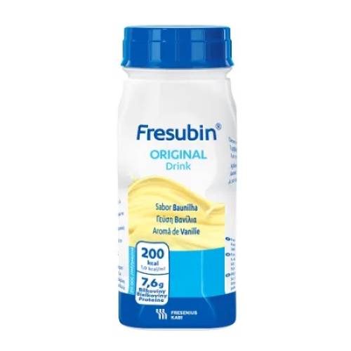 Fresubin Original cu aroma de vanilie, 4 x 200 ml, Fresenius Kabi