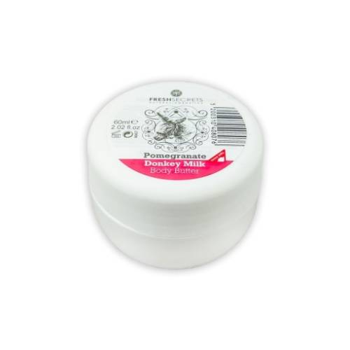 Unt de corp cu lapte de magarita si rodie, 60ml, Fresh Secrets