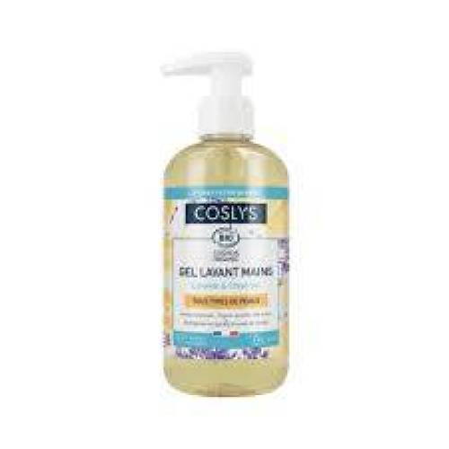 Gel de spalare maini, fara sapun, cu extract de lamaie si lavanda, eco-bio, 300 ml, Coslys