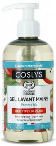 Gel de spalare maini, fara sapun, cu extract de mere, eco-bio, 300 ml, Coslys