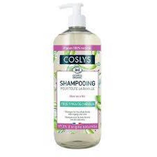 Sampon pentru utilizare zilnica, pentru toata familia, cu aloe vera, eco-bio, 1000 ml, Coslys