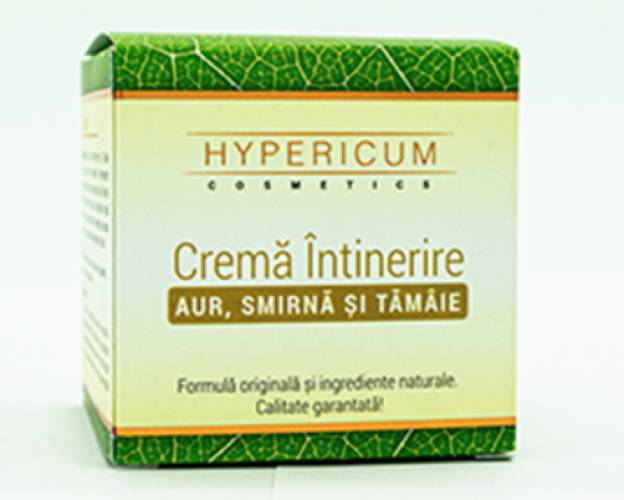 Crema intinerire cu aur smirna si tamaie 40ml - Hypericum