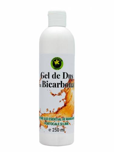 Gel de dus cu Bicarbonat, 250ml - HYPERICUM