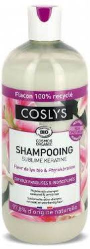 Sampon pentru reparare si intarire par slab si despicat, cu liliac si fitocheratina, eco-bio, 1000 ml, Coslys