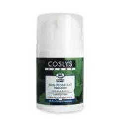 Crema hidratanta, calmanta si revitalizanta dupa barbierit, cu muguri de fag, eco-bio, 50 ml, Coslys