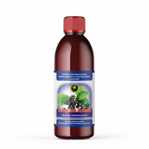 Sirop De Aronia Cu Zahar, 500ml - HYPERICUM