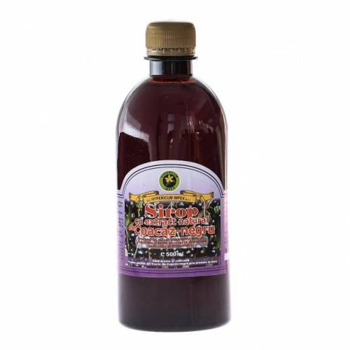 Sirop Coacaz Negru cu Zahar 500ml - Hypericum