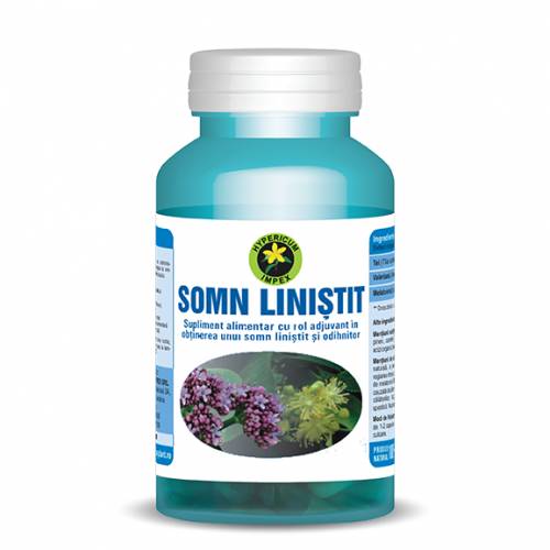 Somn linistit, 60cps - Hypericum