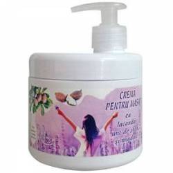Crema pentru masaj cu lavanda si unt de shea 500ml - Kosmo Line