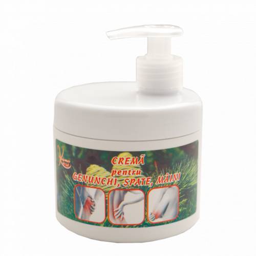 Crema pentru genunchi, spate si maini, 500ml - Kosmo Line