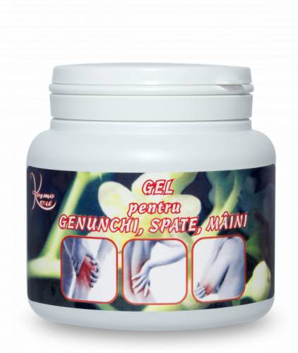 Gel pentru dureri de genunchi, spate si maini, 500ml - Kosmo Line