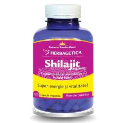 Herbagetica Shilajit mumio 60 comprimate