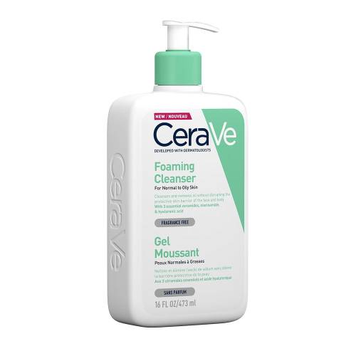 Cerave Gel de Curatare Spumant Piele Normala-Grasa 473 ml
