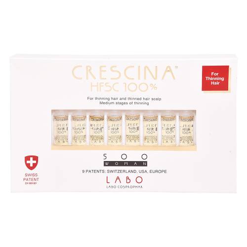Crescina HFSC 500 - Tratament Par Rarit 20 Fiole Femei