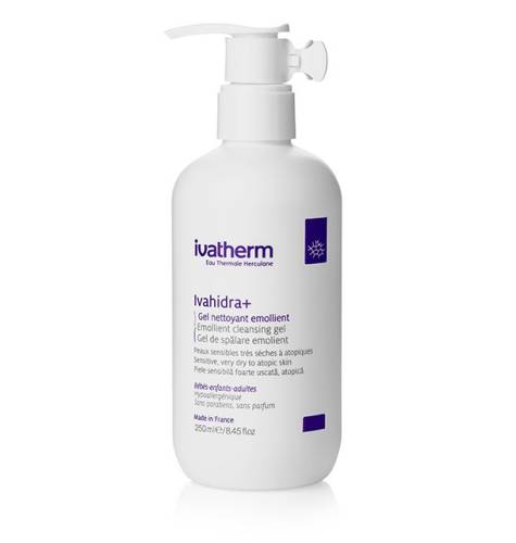 Ivatherm IVAHIDRA+ Gel de spalare piele sensibila foarte uscata 250ml
