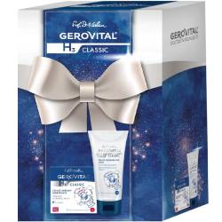 Gerovital H3 Classic Caseta Cadou: Crema intensiv hidratanta 50 ml + Crema de maini regeneranta 100 ml