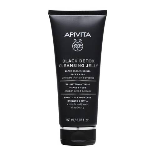 Apivita gel de curatare detox cu carbune 150 ml
