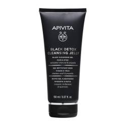 Apivita gel de curatare detox cu carbune 150 ml