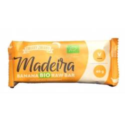 Baton Raw cu banane, Madeira, 40 g, Deco Italia