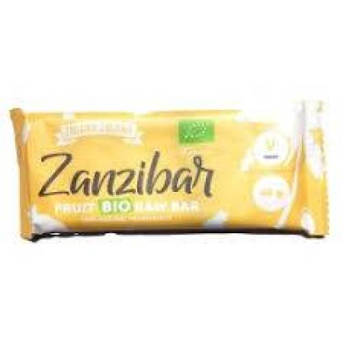 Baton raw cu fructe Zanzibar, eco-bio, 40 g, Deco Italia