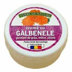 Crema cu galbenele, germeni de grau, catina si miere, 20 g, Manicos