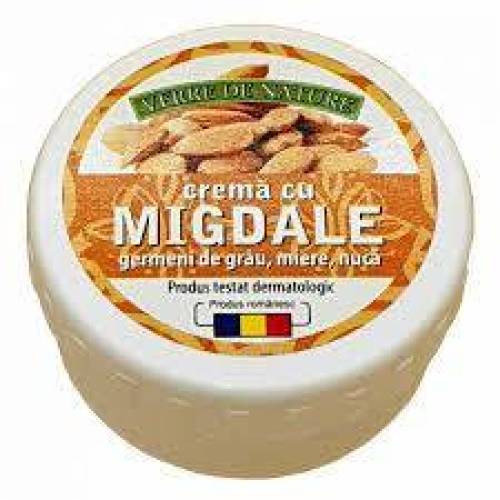 Crema cu migdale, germeni de grau, nuca si miere, 20 g, Manicos