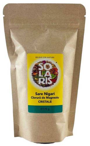 SARE NIGARI, CLORURA DE MAGNEZIU CRISTALE 175g - SOLARIS