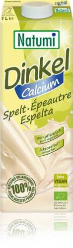 Lapte vegetal de grau spelta cu calciu 1l ECO-BIO - NATUMI