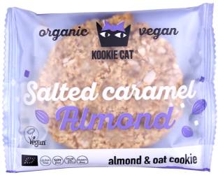 Cookie cu migdale si caramel sarat, fara gluten, eco-bio 50g