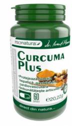 Curcuma plus piperina, 30cps - Pro Natura