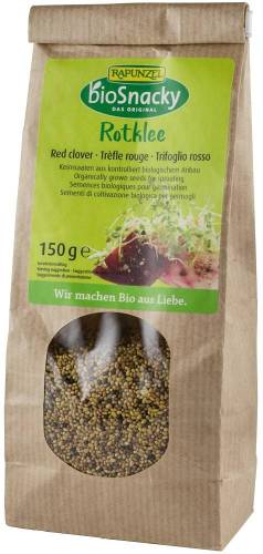 Seminte ecologice de trifoi rosu pentru germinare, 30g RAPUNZEL