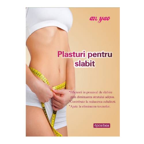 Plasturi pentru slabit 7.5 cm*7.5 cm, 4 bucati, Naturalia Diet